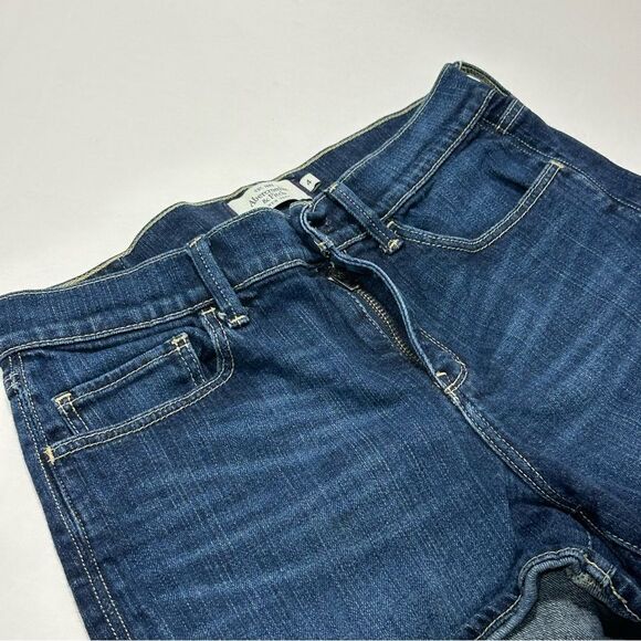 Abercrombie & Fitch Stretch Jean Shorts Size 4 - Picture 3 of 11